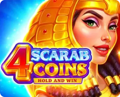 4 Scarab Coins